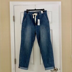 Judy Blue Light Wash Denim Joggers